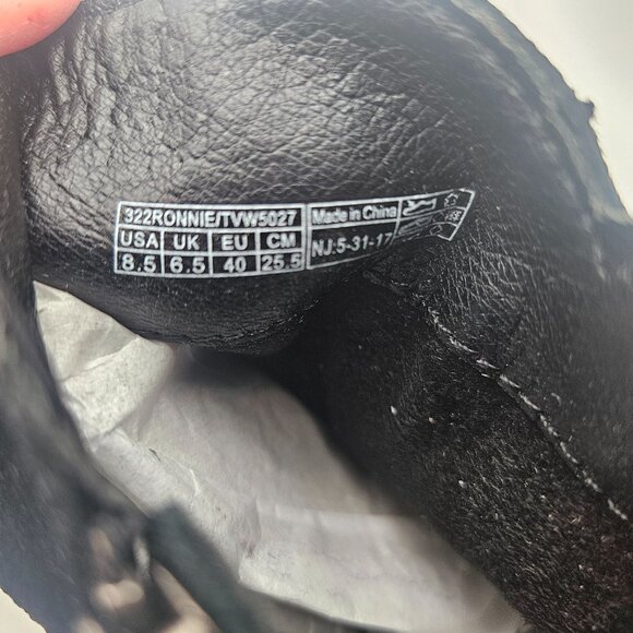 Vionic Ronnie Black Suede Block Heel Ankle Boot Bootie Womens Sz 8.5 NEW - Picture 10 of 10